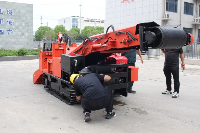 扒渣機發熱